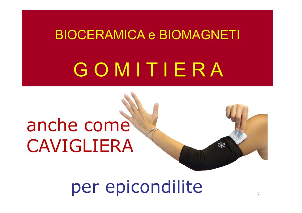 Gomitiera in bioceramica 